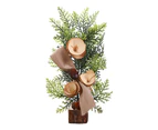 Artificial Christmas Tree Everlasting Exquisite Wood Versatile Desk Decor Christmas Tree for Home 5