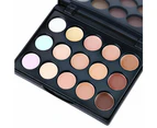 15 Color Contour Cream Concealer Kit Neutral Makeup Camouflage Palette 1#