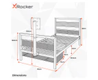 X Rocker Basecamp Single Bed TV Gaming Bed - Black