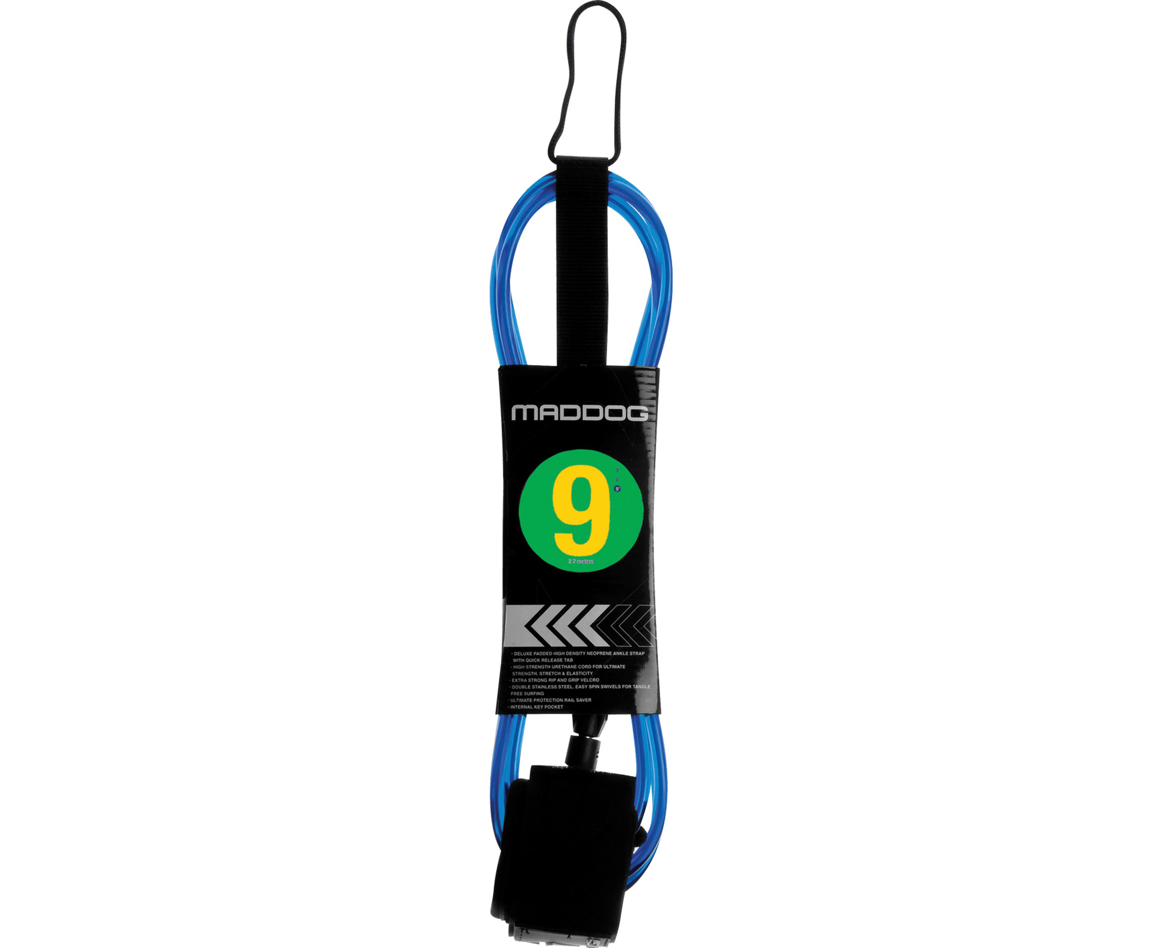 Surf Leash (Blue) - 9ft