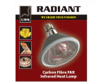 URS Carbon Fibre FAR Radiant Infared Heat Lamp 75w