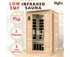 Kylin Low EMF Luxury Infrared Sauna Room 2 Person KY2A5