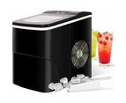 2.2L Portable Ice Maker Commercial Machine Making Ice Cube Bar Countertop Black