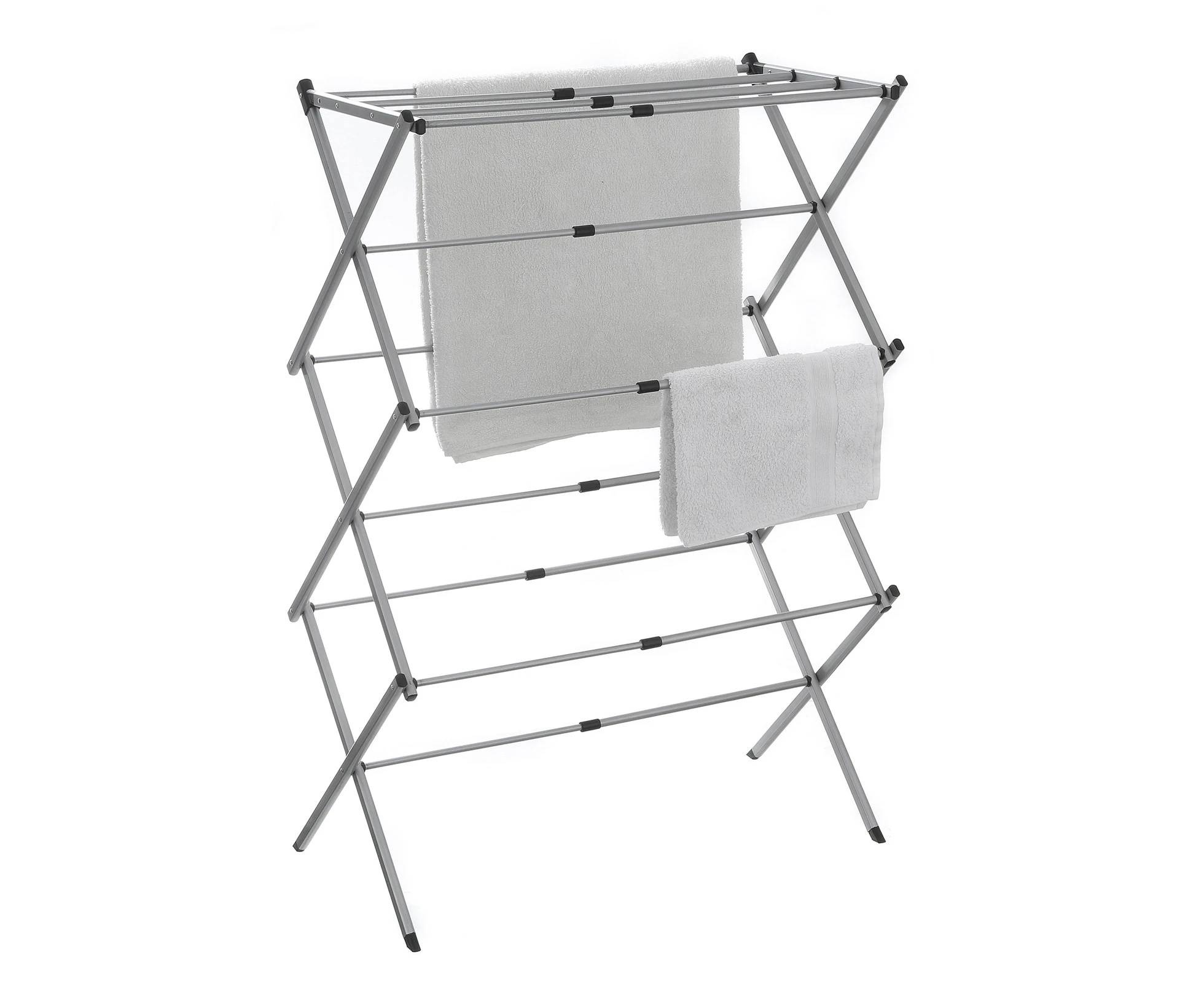 Expandable Clothes Airer Foldable Rack Air Dryer Winged