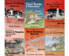 House Building Manual, Renovator, Decks, Roof, Interior 6 Pack Allan Staines