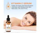 Elbbub Vitamin C Face Serum Anti Aging Wrinkles Instant Skin Repair Dark Spot Hyaluronic Acid Pure Moisturizer Facial Firmness Treatment