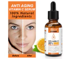 Elbbub Vitamin C Face Serum Anti Aging Wrinkles Instant Skin Repair Dark Spot Hyaluronic Acid Pure Moisturizer Facial Firmness Treatment