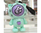 Key Chain Creative Multi-purpose Plastic Guessing Toy Key Pendant for Kids