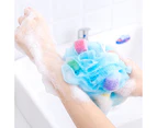 Loofah Bath Sponge,Small Size Colorful Loofahs,Soft Exfoliating Shower Lufa,Mesh Bath and Shower Sponge for Kids and Adults