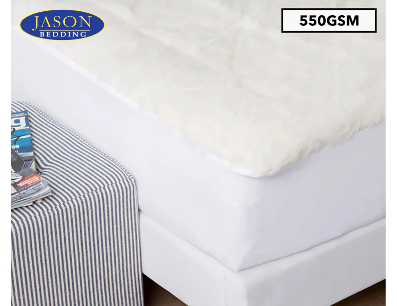 Jason Reversible 550GSM Australian Wool Fitted Underlay