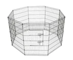 YES4PETS 36' Dog Rabbit Playpen Exercise Puppy Enclosure Fence With Cover