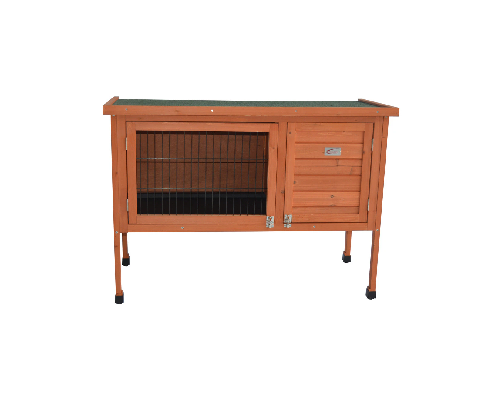 YES4PETS Large Single Wooden Pet Rabbit Hutch Guinea Pig Ferret Cage