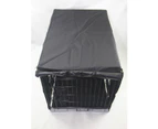 YES4PETS 48' Dog Cat Rabbit Collapsible Crate Pet Cage Canvas Cover