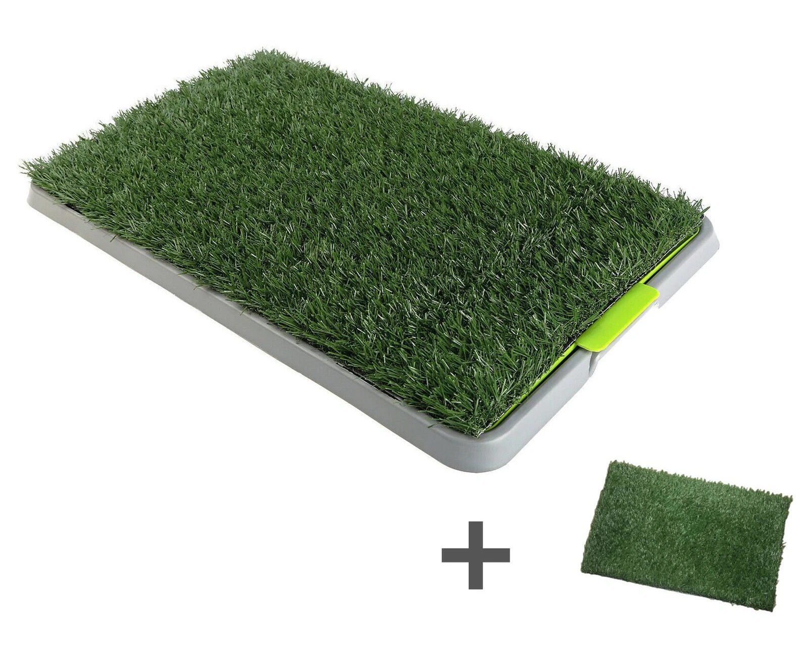 YES4PETS Indoor Dog Puppy Toilet Grass Potty Training Mat Loo Pad pad With 2 Grass