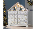 Cute Christmas Advent Calendar Reusable Xmas Decor House