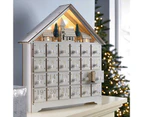 Cute Christmas Advent Calendar Reusable Xmas Decor House