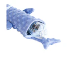 Zippy Paws Bottle Deluxe Cruncher with Replaceable Plastic Bottle Dog Toy - Shark