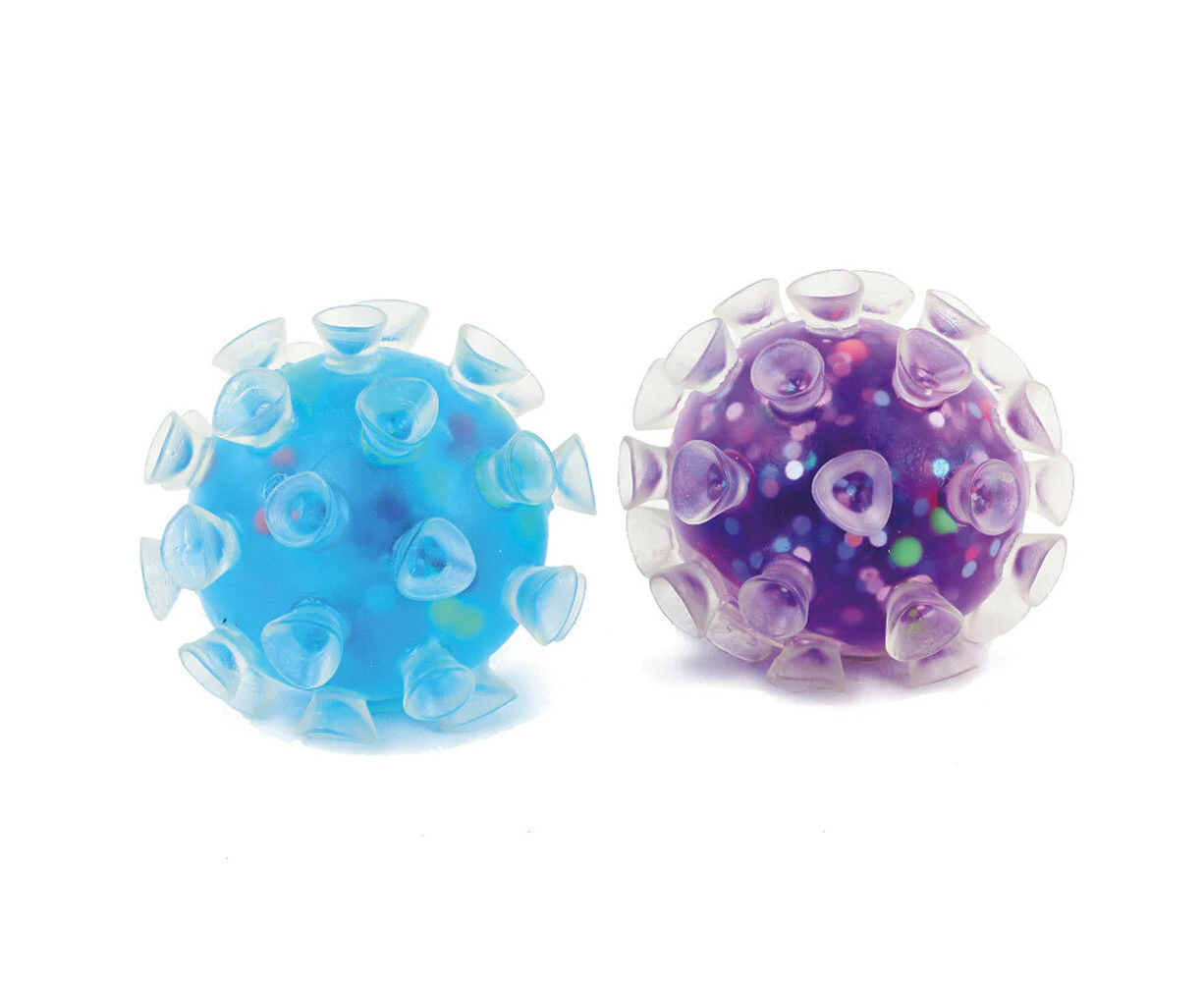 2x Fumfings 8cm Squishy Urchin Ball Kids Sensory Fun Fidget Toy 3y+ Assorted