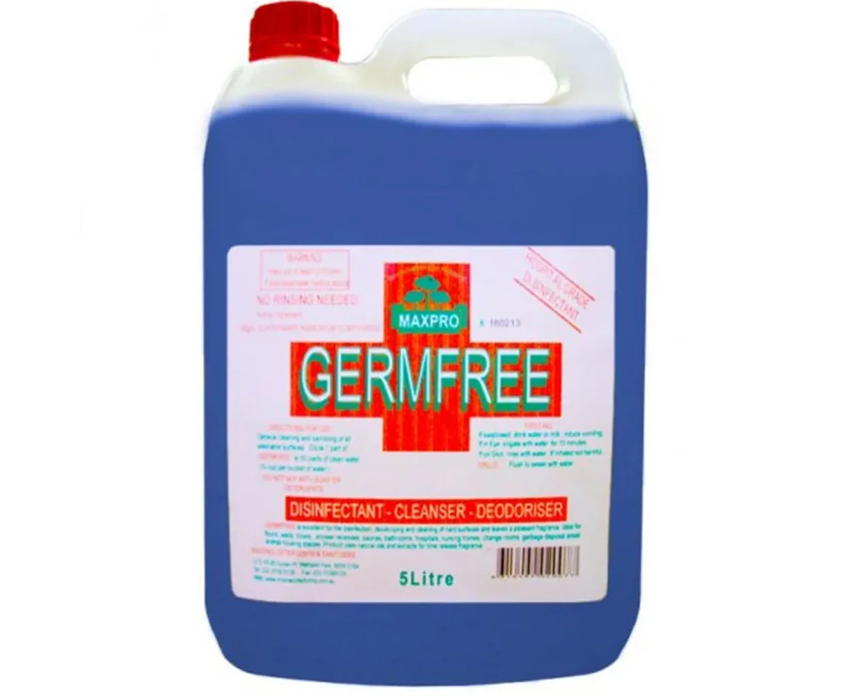 Maxpro Germ Free 5L Disinfectant - Bubble Gum Fragrance