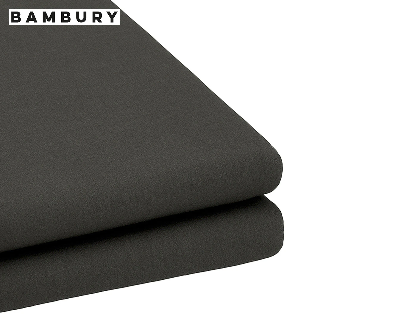 Bambury TRU Fit Fitted Sheet - Charcoal