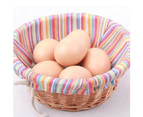 6Pcs Simulation Artificial Egg Easter DIY Painting Crafts Pretend Play Kids Toy 6pcs