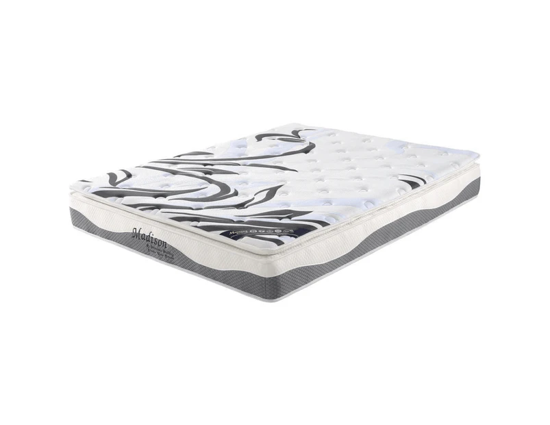 Sonya 5-Zone Pocket Spring Gel Memory Foam Mattress King Size - White