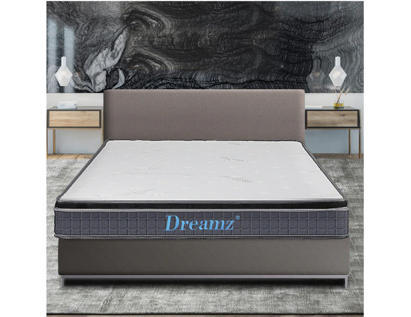 Dreamz Bedding Mattress Spring Single Size Premium Bed Top Foam Medium Firm 18CM