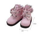 Doll Shoes Safe Imagination Rubber Girl Doll  Shoes Accessory for Kids - Pink