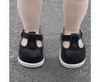 Doll Shoes Soft Casual Mini Doll Boots for Decoration - Black