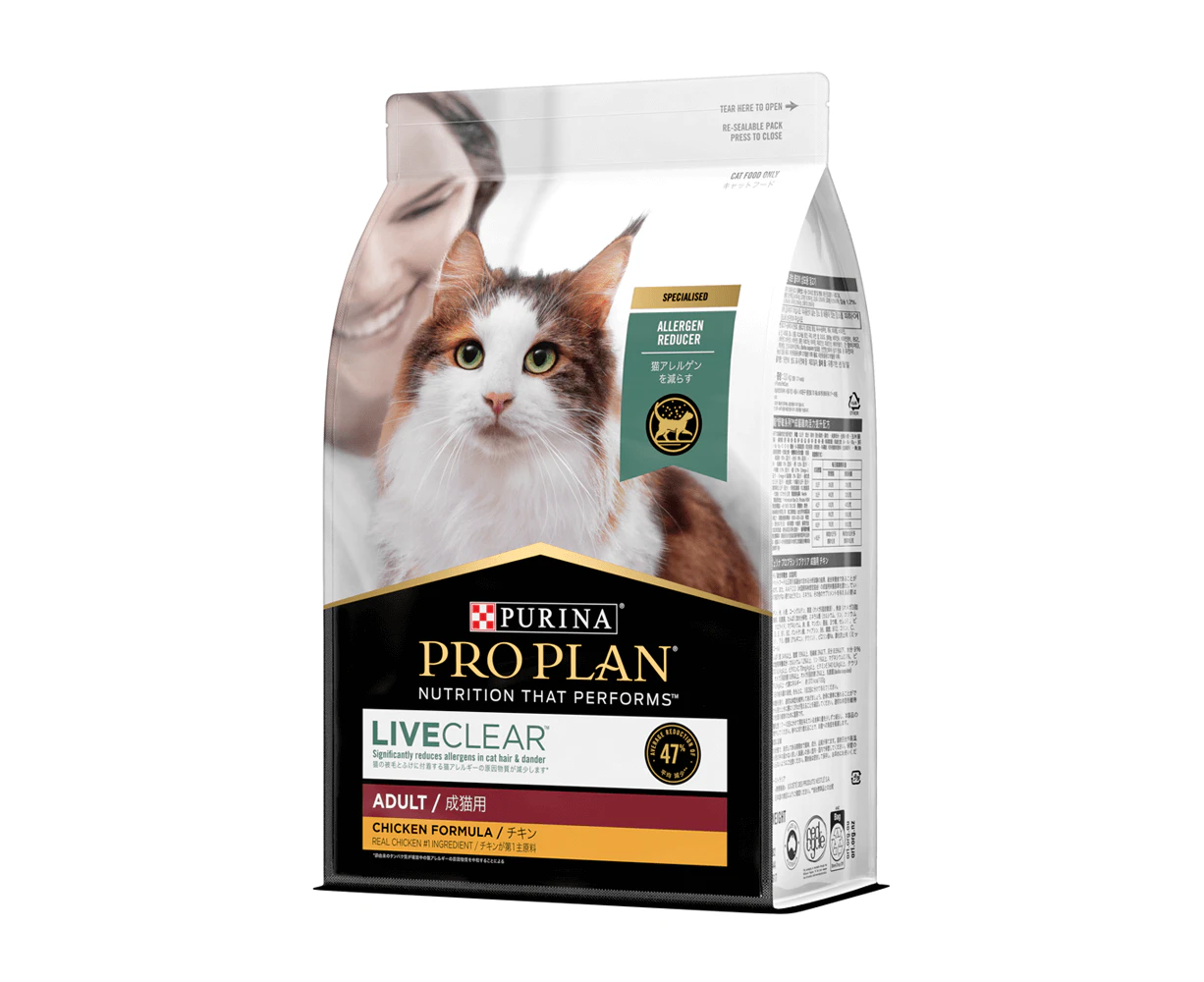 Pro Plan Adult Live Clear Dry Cat Food Chicken Formula 3kg