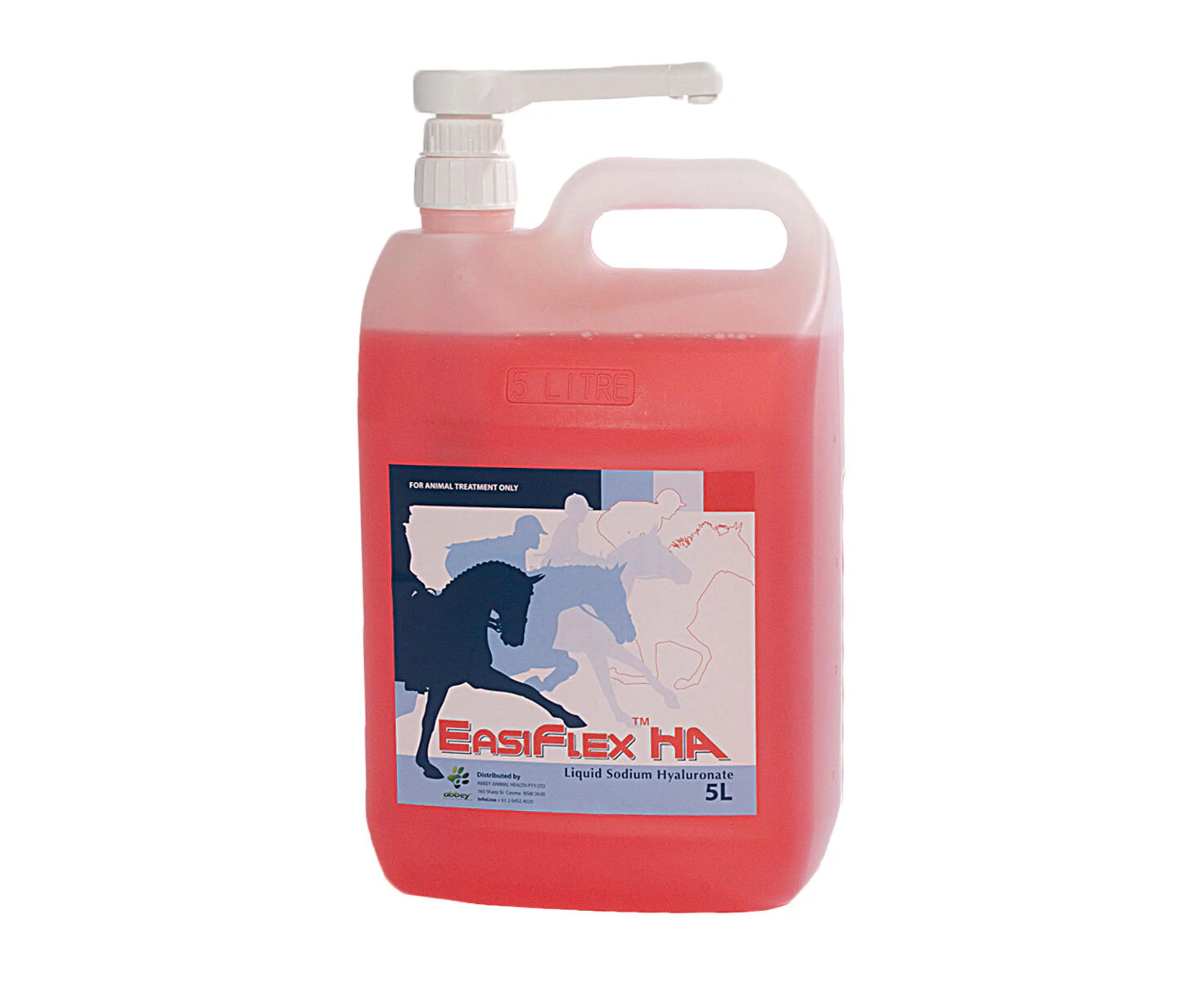 Abbey EasiFlex HA Liquid Sodium Hyaluronate Horse Joint Supplement 5L