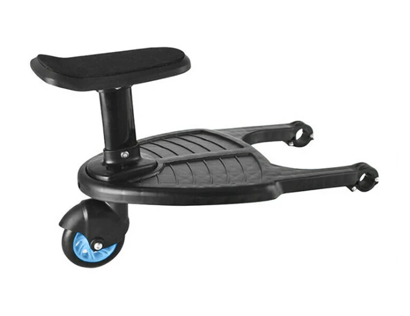 Stroller Step Board Toddler Buggys Wheel Board Skateboard For Prams Kids [Colour: BLUE]