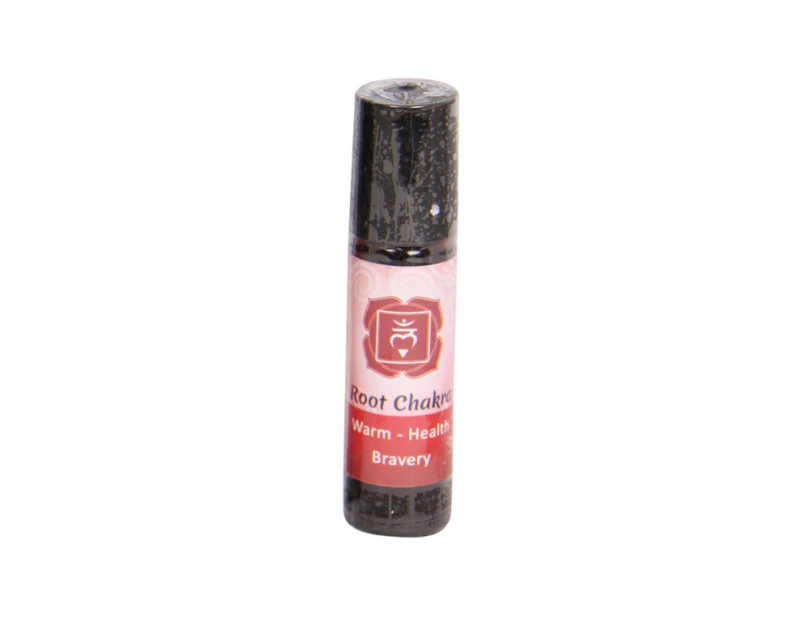 Essential Oil Roller Root Chakra 10ml Bottle Fragrant Scented 1 Piece - Red