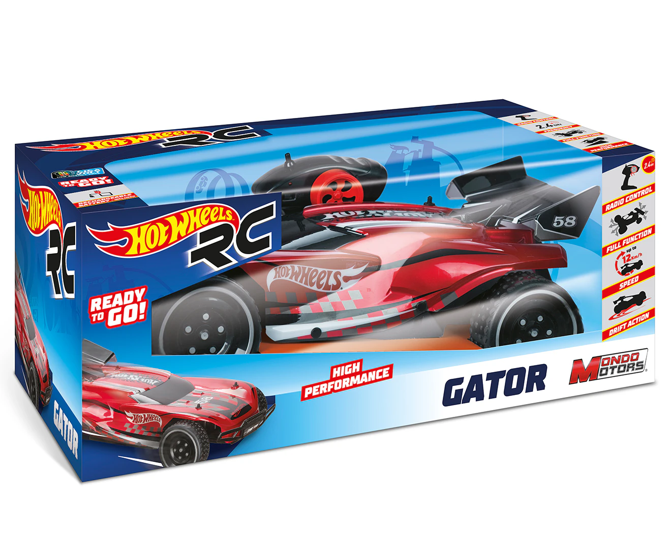 Hot Wheels New Gator Remote Control Car