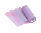 Rainbow Glitter Tulle Roll for Table Runner Chair Sash Bow DIY Sewing Craft - Light Color