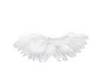 Lovely Angel Wing Ornament Funny Wear-resistant White Doll Wing Decor for Decoration - White