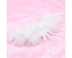 Lovely Angel Wing Ornament Funny Wear-resistant White Doll Wing Decor for Decoration - White