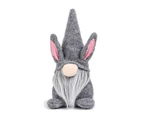 Faceless Doll Eye-Catching Improve Ambience Cute Easter Bunny Gnome Rabbit Faceless Doll Gift for Party - Grey