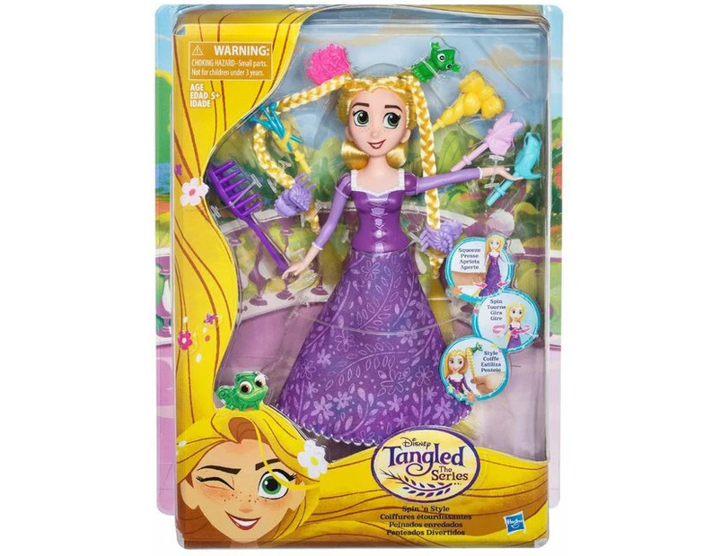 Disney Princess Tangled Spin N Style Doll
