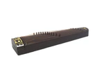 Chinese Zither Model Vivid Appearance Exquisite Metal Wooden Miniature Chinese Zither Model Shooting Props