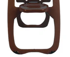 Chair Furniture Model Minimalistic Good Craftsmanship Plastic Mini Folding Chair Model for Micro Landscape - Brown