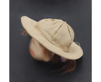 Decorative Doll Hat Colorful Lovely 18 Inch Cartoon Girl Doll Sun Hat for Game - Khaki