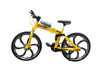 Bicycle Model Wear-resistant Simulation Alloy 1:8 Alloy Bicycle Model Toy for Kids F