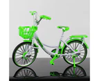 Bicycle Model Wear-resistant Simulation Alloy 1:8 Alloy Bicycle Model Toy for Kids A