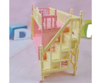 Bed Toy Double Layers Role Play Micro Children Play House Doll Accessories for Kids Random Color