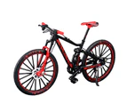 Bicycle Model Wear-resistant Simulation Alloy 1:8 Alloy Bicycle Model Toy for Kids O