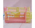 Bed Toy Double Layers Role Play Micro Children Play House Doll Accessories for Kids