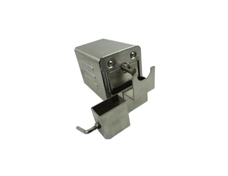 A40 Stainless Steel Rotisserie BBQ Spit Motor with Pin (30kg Capacity) with Mounting Bracket From The BBQ Store - SSM-3072A