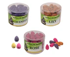 3x Scented Cones Set For Backflow Incense Burner In Tub Aromatherapy Zen - Multi