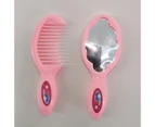 1 Set Dollhouse Toy Realistic Looking Durable Plastic Mini Comb Mirror Toy Dollhouse Accessories for Home